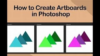 How to Add a New Artboard in Adobe Photoshop  Easy Tutorial l adobephotoshop artboard newgroup [upl. by Terina314]