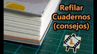 Refilar cuadernos  Consejos [upl. by Eizzil]