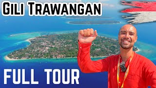 🇮🇩 Gili Trawangan RAW Exploration Of The Whole Island [upl. by Semaj]