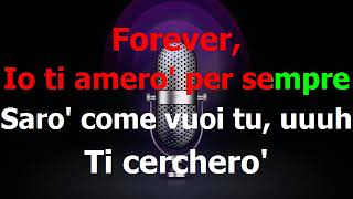 Antonello Venditti  Forever  KARAOKE [upl. by Aneliram479]