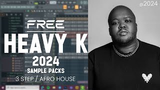 Heavy k free sample packs 3 step  Afro tech [upl. by Coyle911]