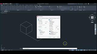 AutoCAD  Isometric Grid and Cursor Settings [upl. by Anaibaf]