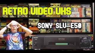 Retro Video  Sony VHS SLV E50 [upl. by Forsyth]