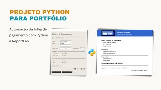 Como criar Folha de pagamento Personalizado e Automatizado em PDF com Python e ReportLab 08 [upl. by Ynffit]