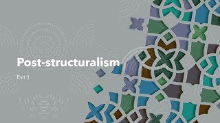 poststructuralism part 1 MA English  SGOU [upl. by Trumaine171]