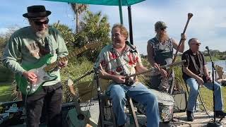 Steve Arvey amp Stumpy Joe Jam Session With A Awesome Sounding Broomstick Guitar At Jigg’s Landing [upl. by Hy]