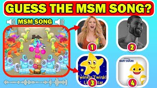 GUESS THE MSM COMPOSER SONGS MY SINGING MONSTERS  WAKA WAKA GIGACHAD TWINKLE TWINKLE LITTE STAR [upl. by Ierbua]