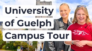 University of Guelph Campus Tour  For International Students 🇨🇦 [upl. by Dessma]