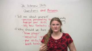 Job Interview Skills Questions amp Answers [upl. by Winograd720]