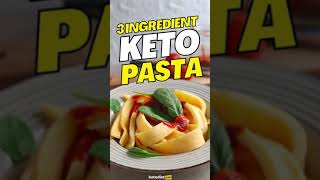 3 Ingredient Keto Pasta [upl. by Ydaj922]