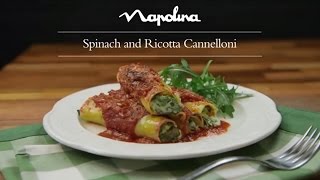 Spinach and Ricotta Cannelloni [upl. by Akcirehs]