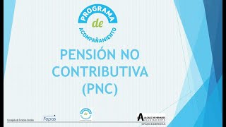 ¿Qué es la pensión no contributiva [upl. by Eneirda606]