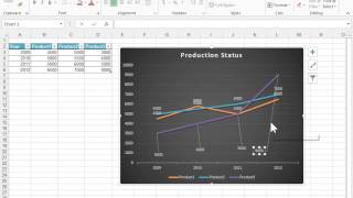 Excel 2013 Change the Format of Leader Lines [upl. by Ellehs334]