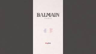 Balmain  Correct Pronunciation [upl. by Tireb]