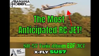 Meet the XFly SU57 Twin 40mm EDF Jet Aerial Power Unleashed [upl. by Rox]