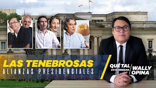 Las tenebrosas alianzas presidenciales😱  WALLYOPINAflores y agua para el planetu [upl. by Aicire477]