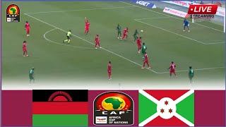 🟥Live Match Malawi vs Burundi  Africa Cup Of Nations Qualifications2024 Full Analysis [upl. by Austen]