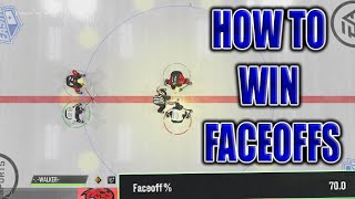 NHL 24 How To Win Faceoffs and Dominate in the Dot BeginnerAdvanced Tutorial [upl. by Gnues]