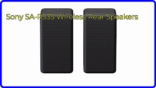 REVIEW 2024 Sony SARS3S Wireless Rear Speakers ESSENTIAL details [upl. by Neiman]