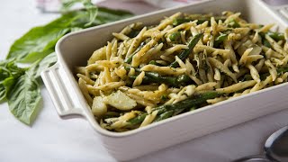 Ligurian Pesto Pasta Recipe [upl. by Stanwinn]