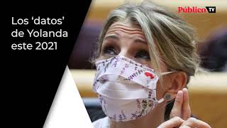 quotSeñor García Egea le voy a dar un datoquot los repasos de Yolanda Díaz del 2021 [upl. by Keisling906]