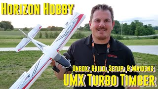 Eflite  Turbo Timber UMX  Unbox Setup amp Flights [upl. by Brant]