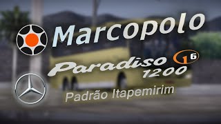 🚌OMSI2  LANÇAMENTO  Marcopolo Paradiso G6 1200 O371 RSD By Real Modbus [upl. by Underwood]