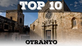 Top 10 cosa vedere a Otranto e dintorni [upl. by Merna]