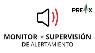 Activación de la alerta sísmica por sismo M57  Monitor de Supervisión de Alertamiento PreMx Beta [upl. by Geer]