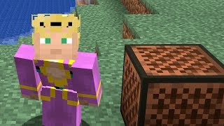 Giornos Theme in Minecraft Note Blocks [upl. by Ydissak]