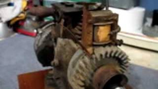 UnSticking a stuck Briggs and Stratton Model NR6 Engine [upl. by Irelav]