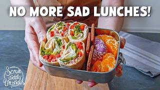 5 Delicious Lunch Ideas  Quick amp Easy Meal Prep For School Work Etc [upl. by Hsara717]