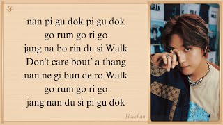 NCT 127 Walk Easy Lyrics [upl. by Aikem]