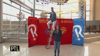 Highflying tricks of Ringling Bros and Barnum amp Bailey Circus come to PPG Paints Arena [upl. by Noj]