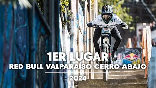 Carrera Ganadora de Red Bull Valparaíso Cerro Abajo 2024  Lucas Borba [upl. by Leciram]