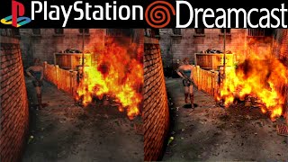 All PS1 Vs Dreamcast Games Compared Side By Side [upl. by Onnem]