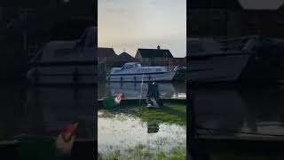 Fishing a flooded river Waveney at beccles [upl. by Eetsirhc]