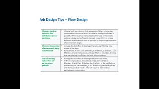 Datastage tutorial  Datastage Job Design tips  Best Practices Performance tuning [upl. by Paula]