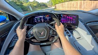 2024 Corvette Z06 POV DRIVE Review 060mph 26s [upl. by Weisburgh998]