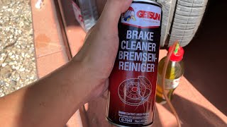 GETSUN Brake Cleaner BremsenReiniger [upl. by Neetsirk734]