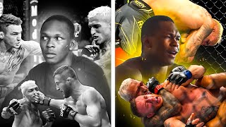 Israel Adesanya Reacts to Charles Do Bronxs Oliveiras Comeback Wins [upl. by Kin]