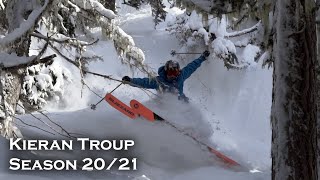 Kieran Troup  20202021 WHISTLER BLACKCOMB SEASON EDIT [upl. by Yanetruoc984]