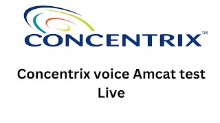 Concentrix voice Amcat test Live｜Amcat test  2024 [upl. by Laerol]