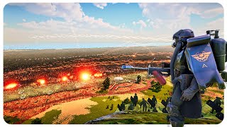 10 Million Zombies of 5 Types Landing in Normandy  Ultimate Epic Battle Simulator UEBS 2 4K [upl. by Netsyrc]