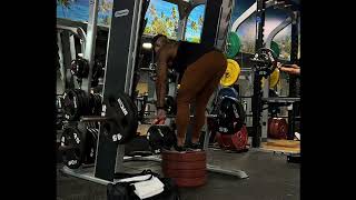 Smith Machine Deficit Bent Row [upl. by Ezalb]