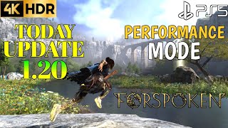 Forspoken Update Today 120 PS5  Forspoken Performances Mode PS5 Gameplay 4K  Forspoken Patch 120 [upl. by Aron730]