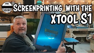 Screen printing with the xTool S1 [upl. by Bethesde]