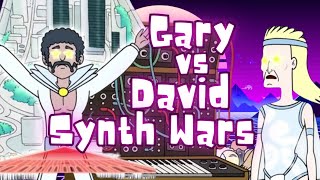 Gary Vs David Ultimate Synthwave Showdown 2024 Remake [upl. by Ennalyrehc]