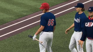 MLB The Show 24 Road To The Show Episode 1 Draft Combine and Drafted by the Yankees [upl. by Noiz]