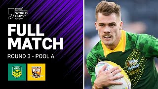 Australia v Papua New Guinea  2019 Rugby League World Cup 9s [upl. by Aikat]